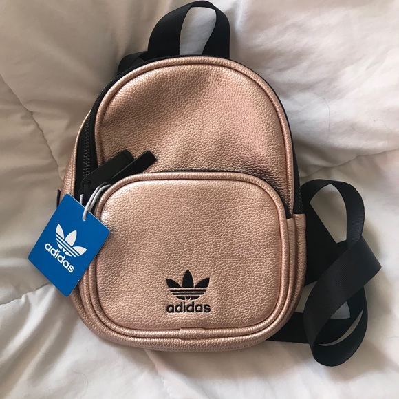 rose gold adidas backpack
